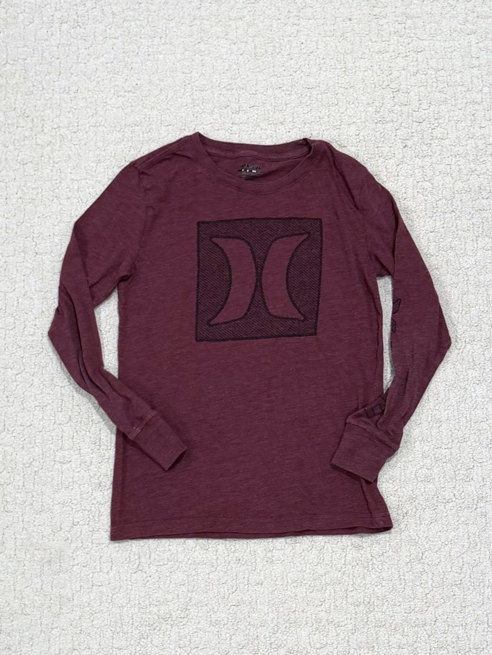 Kids Hurley Long Sleeve Tee Size 6